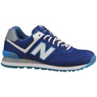 new balance 574 new balance voor heren loopschoenen blauw wit Schoenen Online dwuhc136